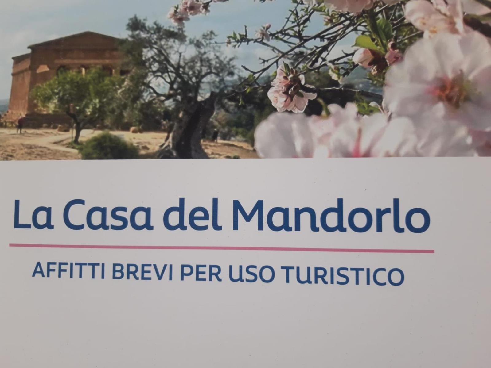 La Casa Del Mandorlo Hotel Agrigento Exterior foto